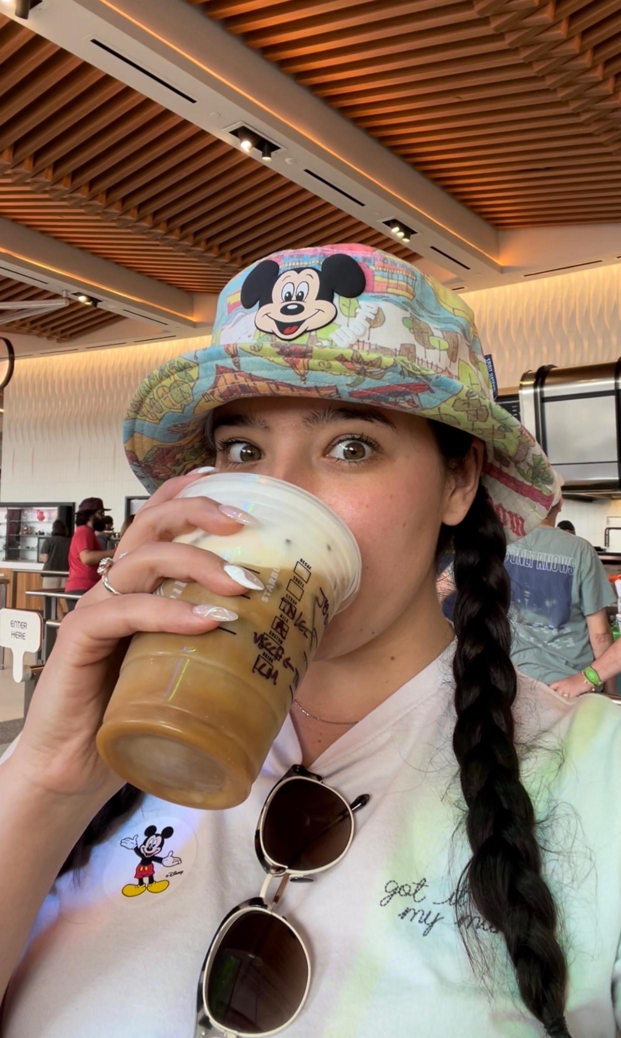 At Connections Cafe, Starbucks coffee is served, making it the permanent place to grab your caffeine fix on a busy day at Epcot. (Photo: Josie Maida)