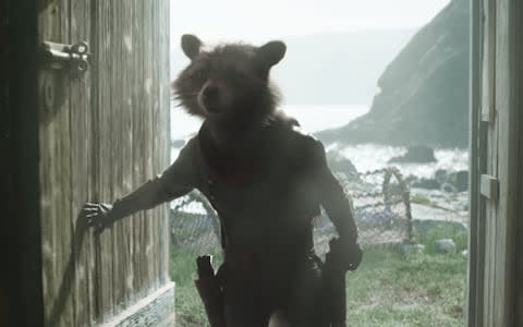 Rocket Raccoon appears in the new teaser
