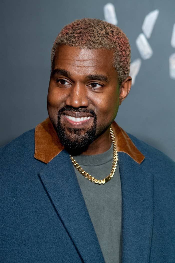 Ye smiling