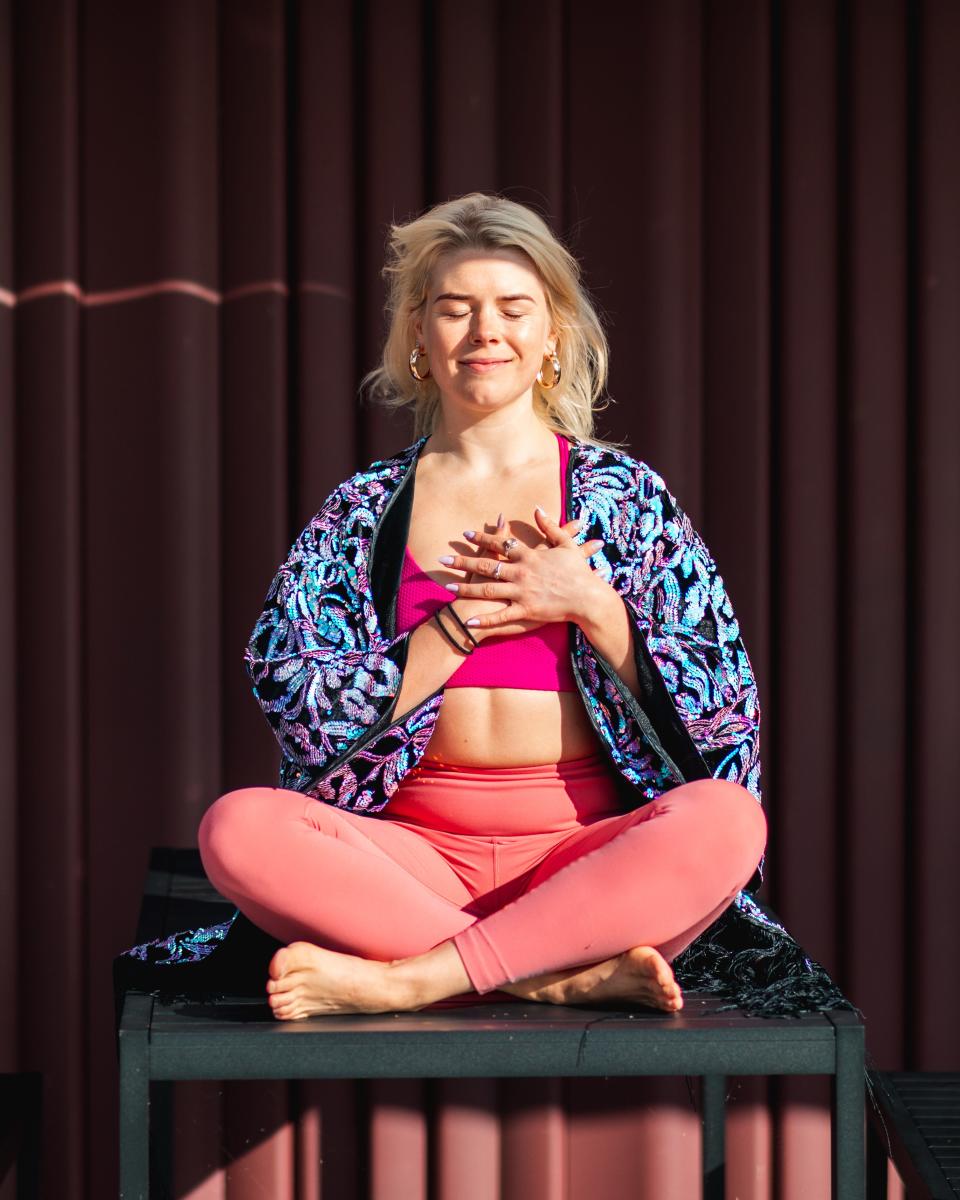 Emily Harding, RYT & Founder of The Yeh Yoga Co