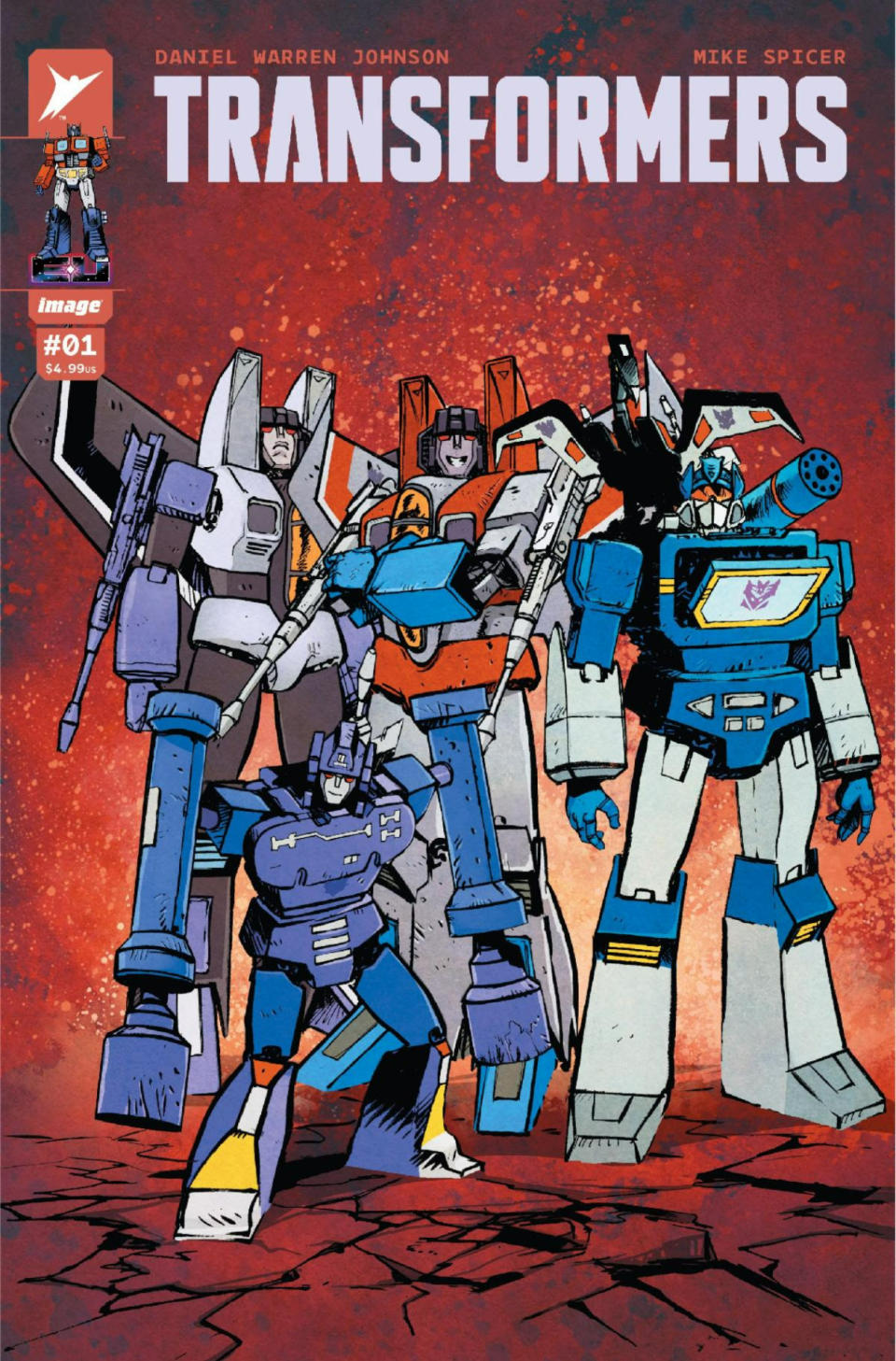 Transformers #1 cover art