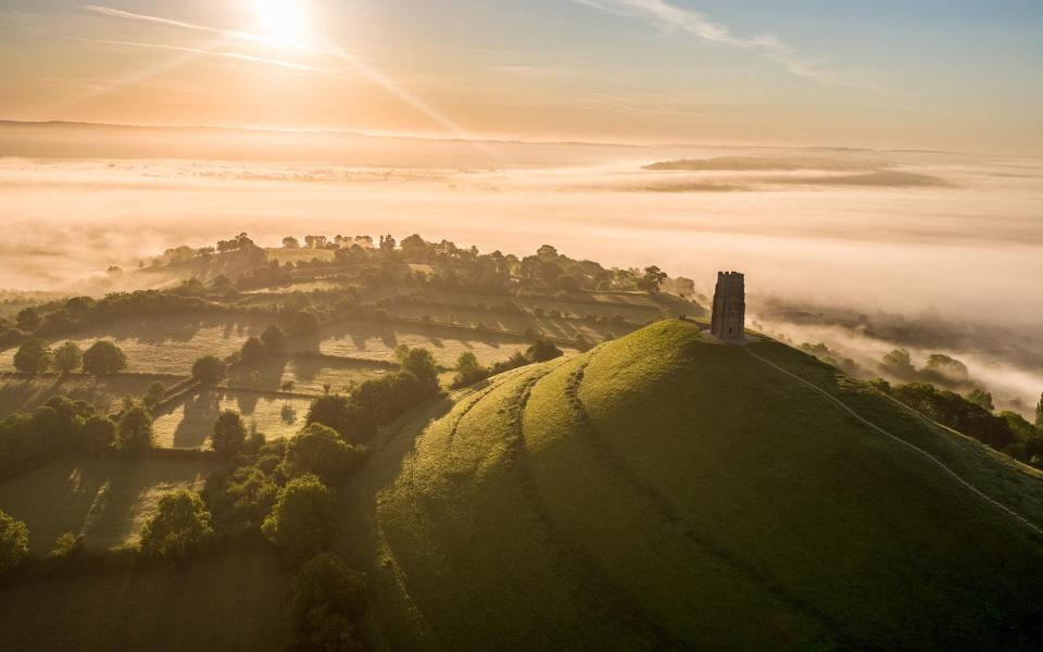 'The Somerset market town has attracted the devotional since the dawn of time'  - Getty