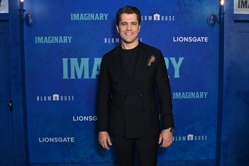 LOS ANGELES, CALIFORNIA - FEBRUARY 29: Jeff Wadlow attends "Imaginary" Los Angeles Premiere At The Grove on February 29, 2024 in Los Angeles, California. (Photo by Jon Kopaloff/Getty Images for Lionsgate)