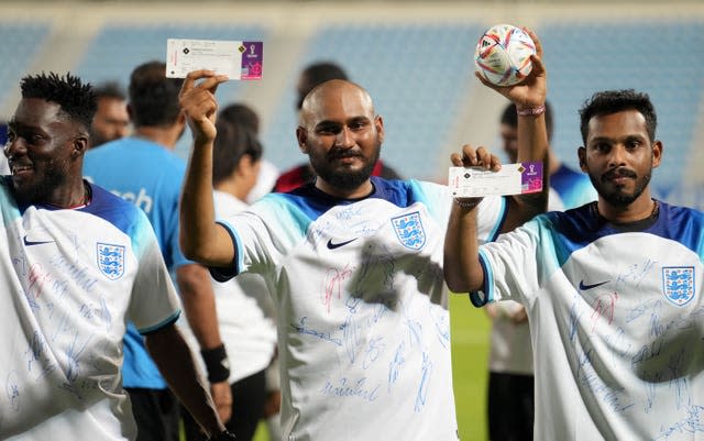 England Community Engagement – Al Wakrah Sports Club Stadium