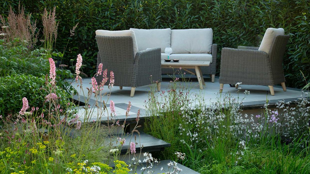  APL: A Place to Meet garden at the Hampton Court Palace Garden Festival 