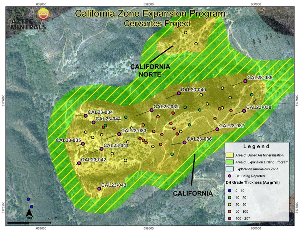 <a href="https://pr.report/OcxD7z-1" rel="nofollow noopener" target="_blank" data-ylk="slk:Link to Figure 1: California Zone Drill Progress Map;elm:context_link;itc:0;sec:content-canvas" class="link "><strong>Link to Figure 1: California Zone Drill Progress Map</strong></a>