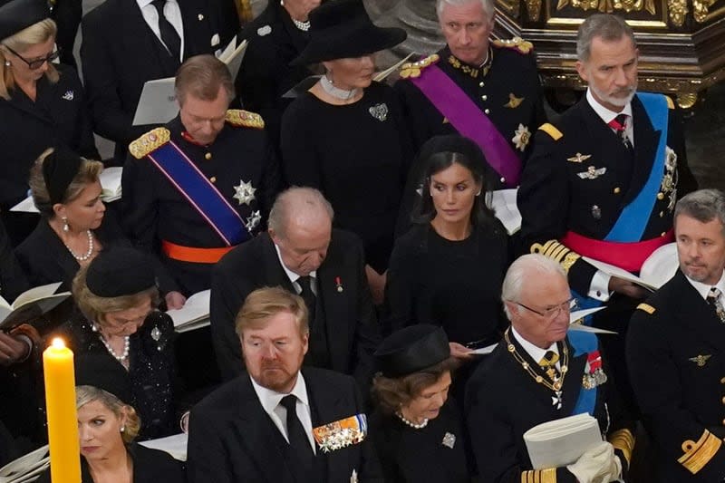 Los reyes Felipe, Letizia, Juan Carlos y Letizia 