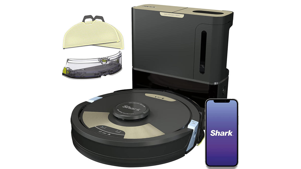 Aspirateur robot Shark AI ULTRA 2-en-1 RV2600WSEU