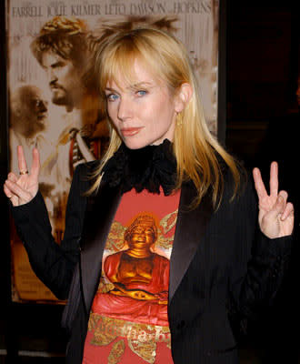 Rebecca DeMornay at the Hollywood premiere of Warner Bros. Alexander