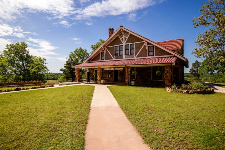 The Pawnee Bill Ranch and Museum. Image courtesy Oklahoma Historical Society.