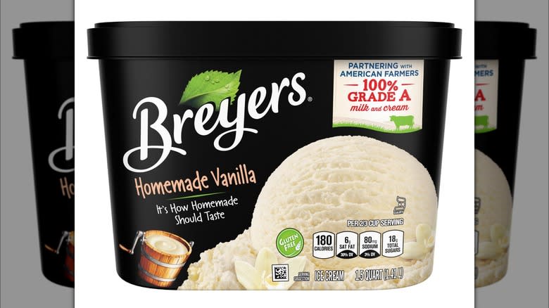 breyer's vanilla ice cream