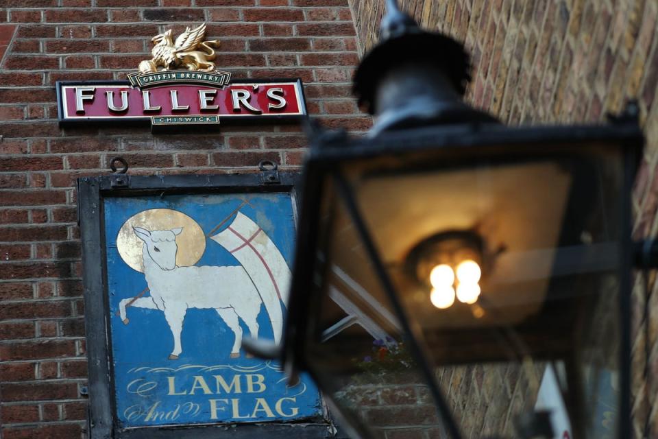 Pub group Fuller’s has hailed strong Christmas bookings (Yui Mok/PA) (PA Archive)