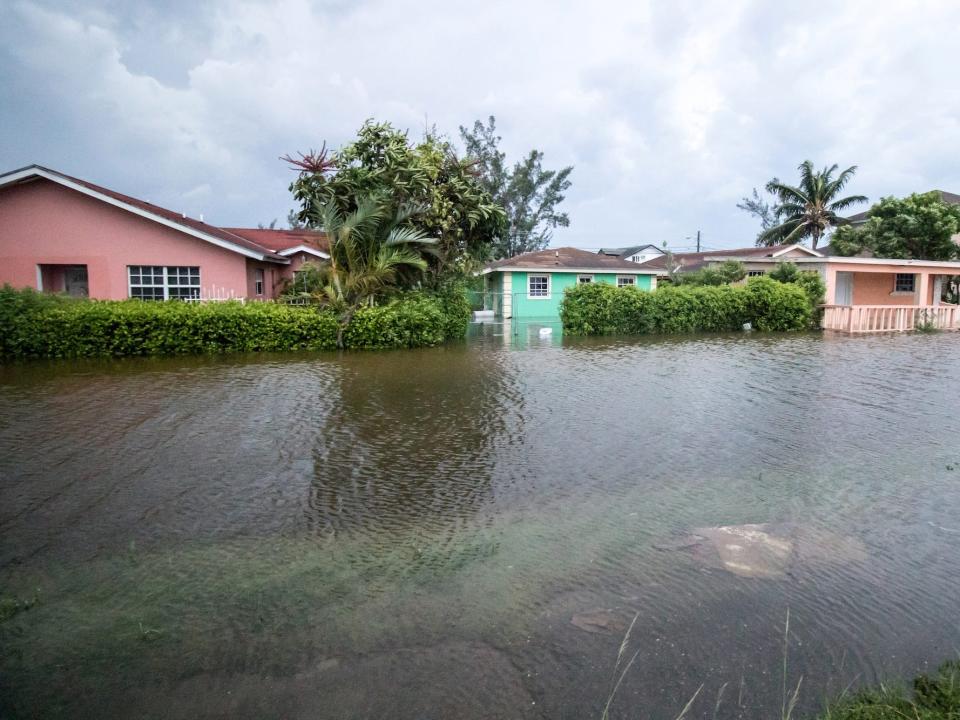 Hurricane Dorian flood Nassau bahamas