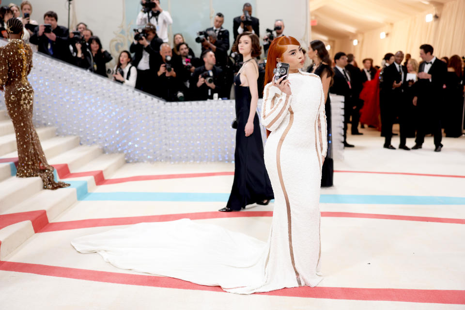 Ice Spice en la Met Gala 2023 (Photo by John Shearer/WireImage)