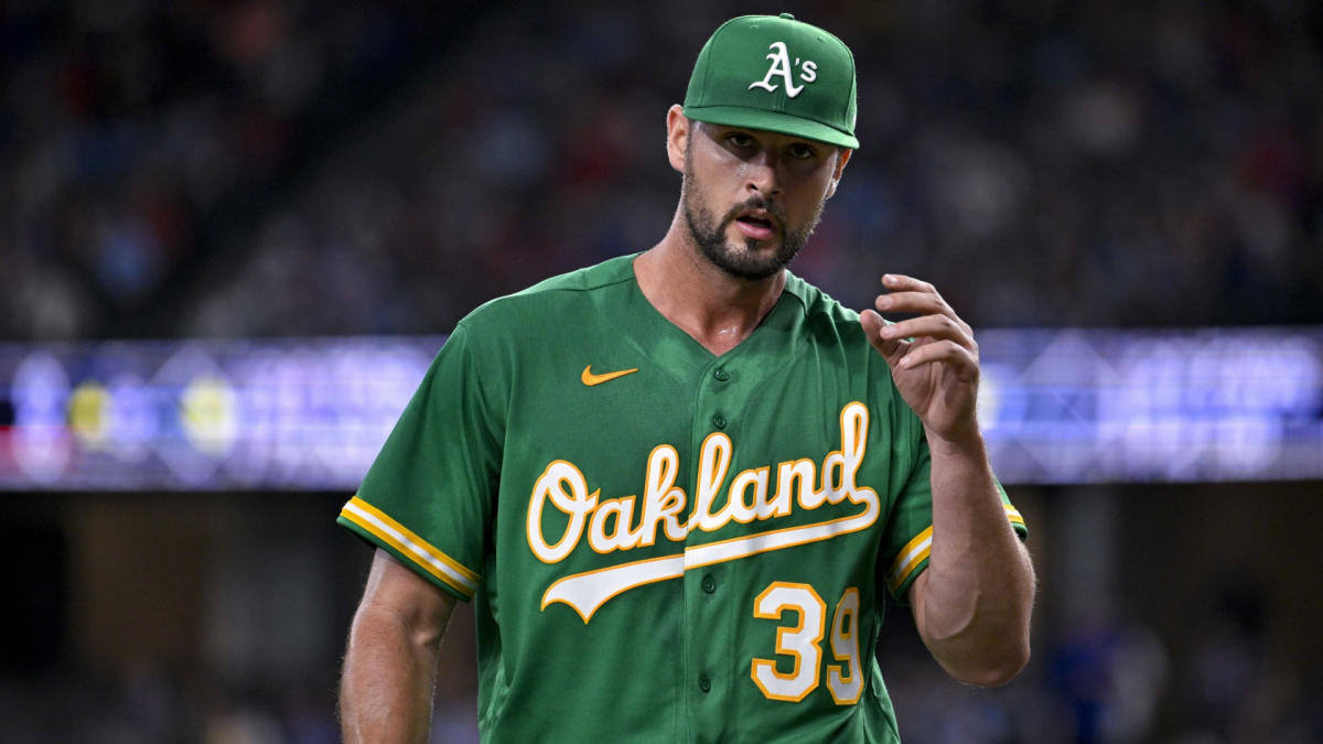 Kyle Muller reacts to Athletics' Opening Day start