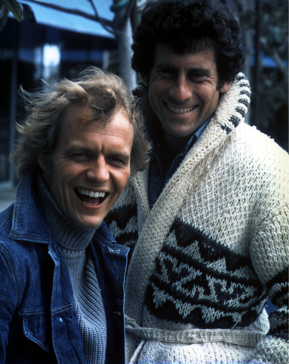 David Soul and Paul Michael Glaser in Starsky & Hutch (FilmPublicityArchive/United Arch/Getty Images)