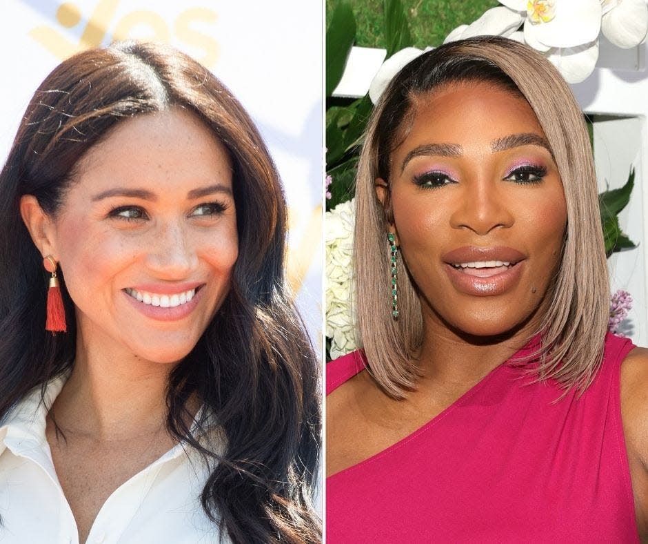 Duchess Meghan and Serena Williams discussed ambition as mothers and career women.