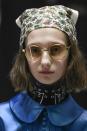 <p>Not into designer logos? At Gucci, ditsy floral prints added a quirky twist to the trend.</p>