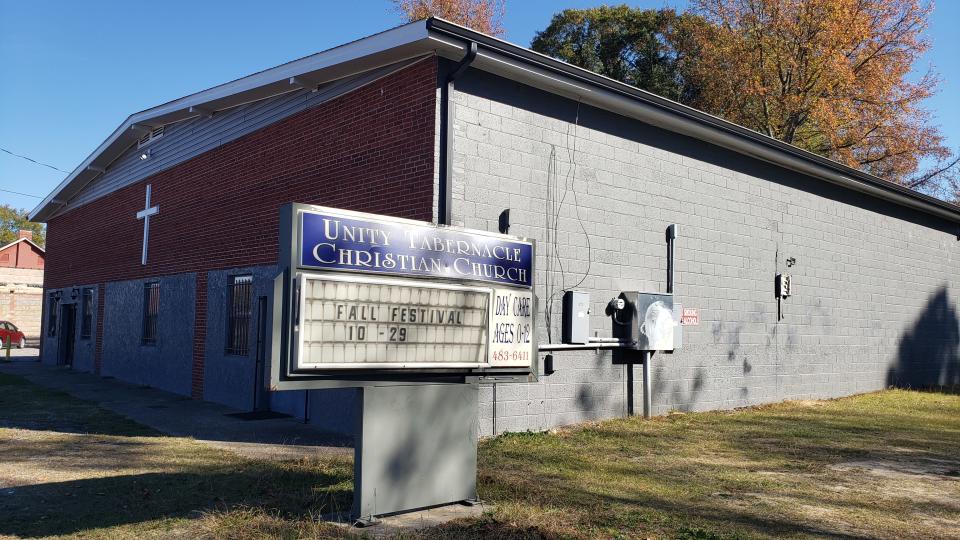 Greater Unity Tabernacle Christian Church is located on Gillespie Street in downtown Fayetteville, NC. Last week, vandals spray painted hateful messages on the church. Fayetteville police have made arrests in the case.