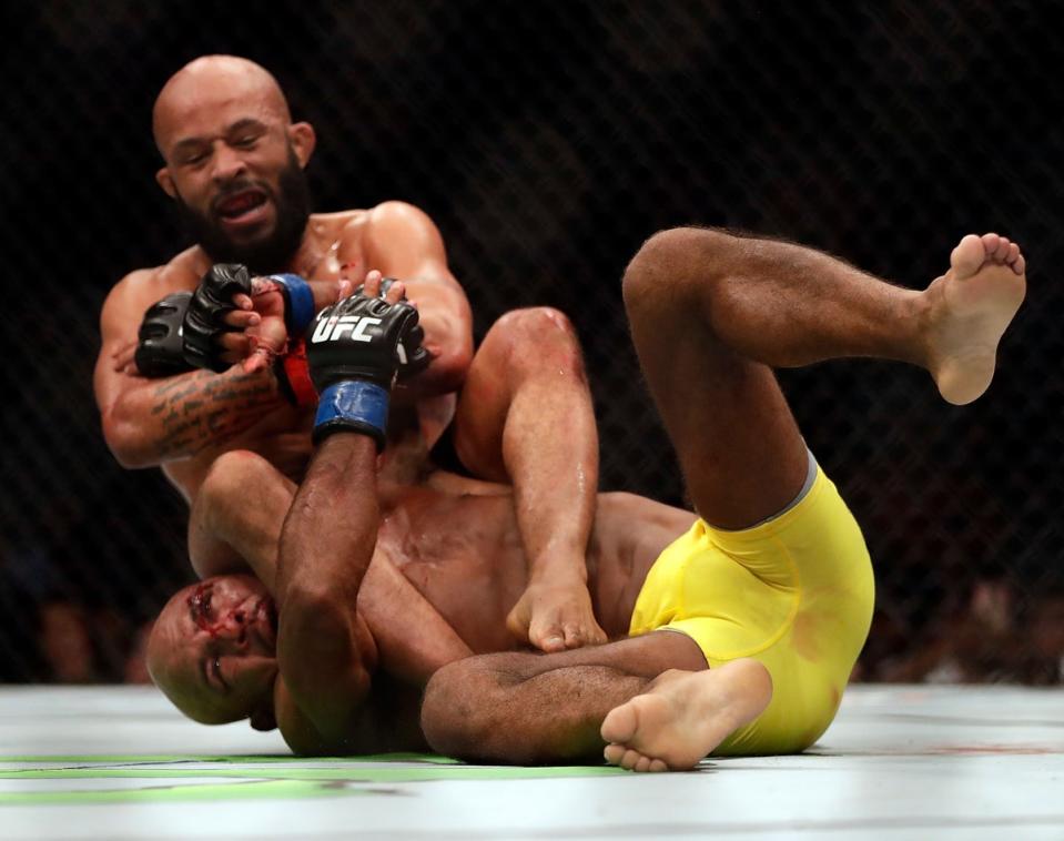 Demetrious Johnson was the UFC’s first men’s flyweight champion (Getty Images)