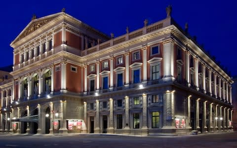 Musikverein, Vienna - Credit: This content is subject to copyright./Karin Rollett-Vlcek