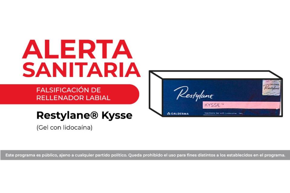 cofepris rellenador labial