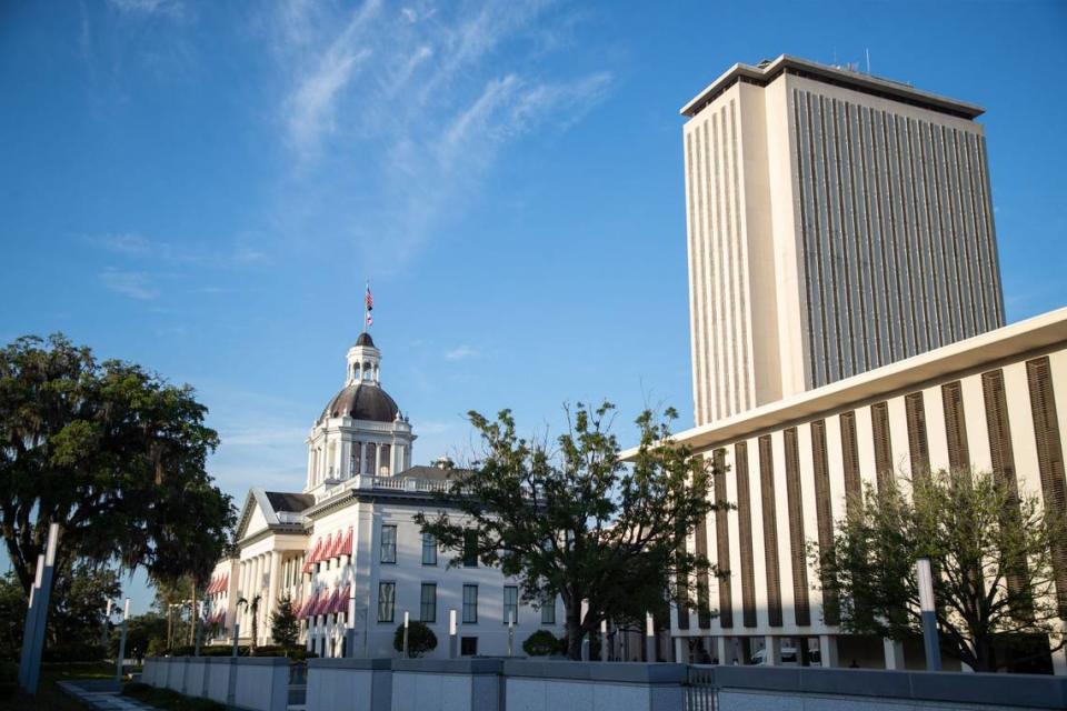 The Florida Capitol building.