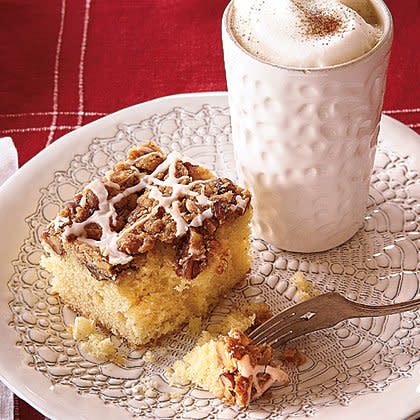 Overnight Coffee Crumble Cake