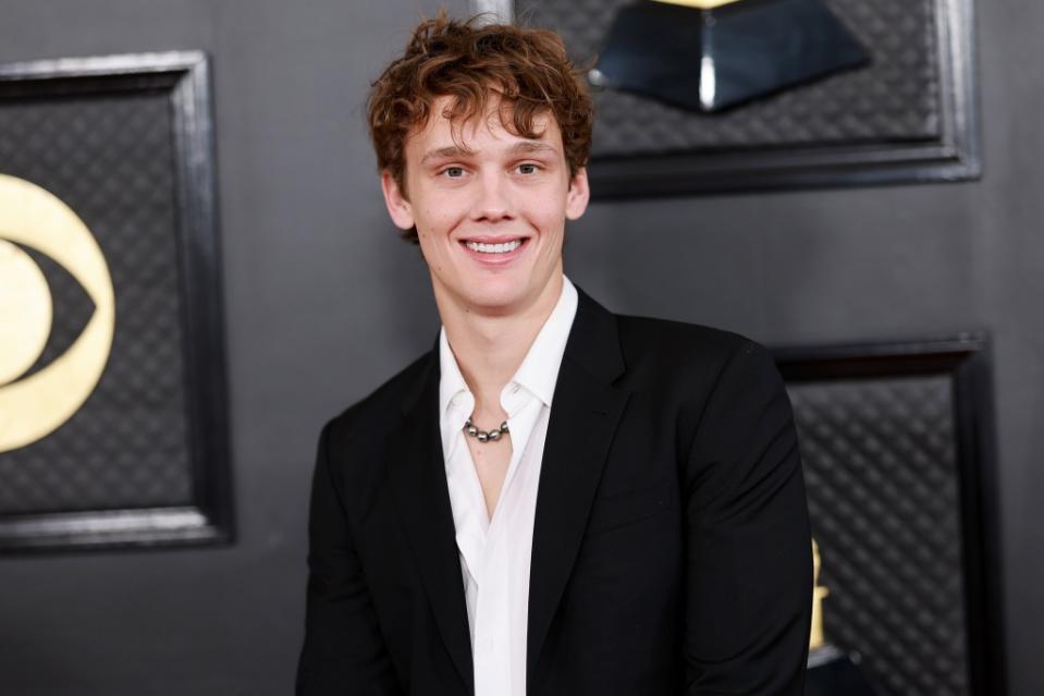 LOS ANGELES, CALIFORNIA - FEBRUARY 05: Hunter Doohan attends the 65th GRAMMY Awards on February 05, 2023 in Los Angeles, California. (Photo by Matt Winkelmeyer/Getty Images for The Recording Academy)