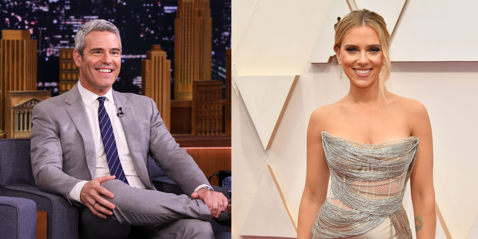 <p>Bravo to the person who discovered this. Andy Cohen and Scarlett Johansson share <a href="https://www.youtube.com/watch?v=Vx2sn639QrM" rel="nofollow noopener" target="_blank" data-ylk="slk:"identical" DNA;elm:context_link;itc:0;sec:content-canvas" class="link ">"identical" DNA</a> on multiple chromosomes, PBS' <em>Finding Your Roots</em> host Henry Louis Gates, Jr. shared. "Are you going to tell me who my cousin is now? ScarJo?! YES!" Andy exclaimed after the big reveal. </p>