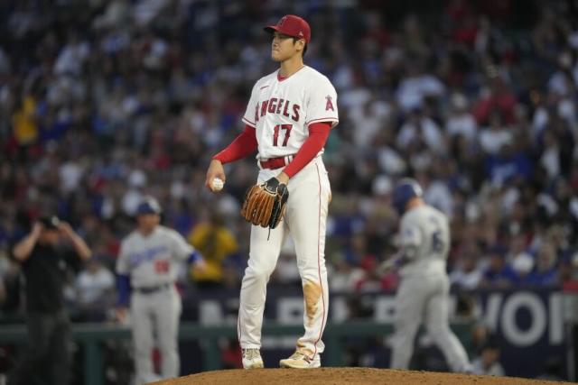 Shohei Ohtani Pitches Strong Vs. Dodgers, Los Angeles Angels