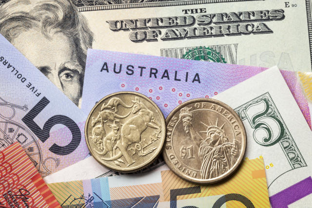 Convert Australian Dollars (AUD) to US Dollars (USD) in Foreign Currency