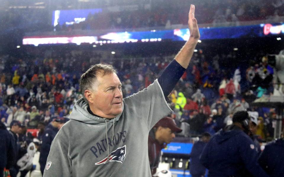 Bill Belichick's Patriots remain top of the pile - AP