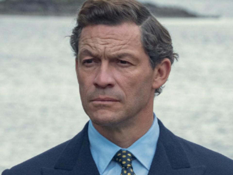 Dominic West plays Charles in ‘The Crown’, and years before went on a South Pole expedition with Harry (Netflix)