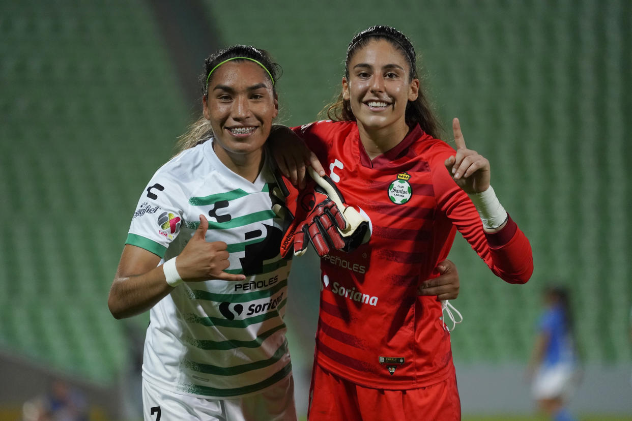 La Liga MX Femenil fue condecorada como la Mejor Iniciativa de Futbol Femenino de este 2021 por parte del World Football Summit Europa. (Foto: Getty Images)