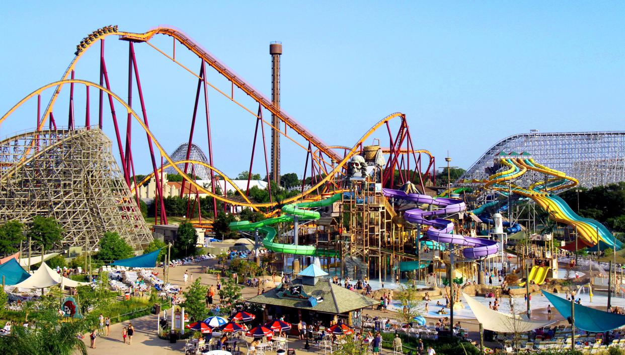 Several people were shot on Sunday at the Six Flags Great America amusement park in Gurnee, IL.