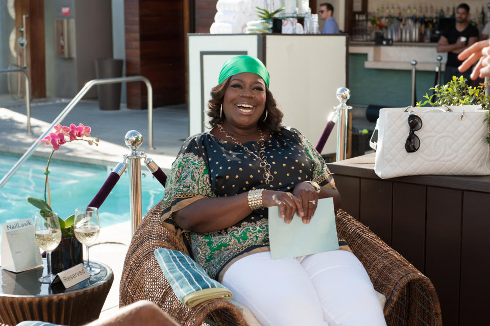 PARKS AND RECREATION -- "Save JJ's" Episode 707 -- Pictured: Retta as Donna Meagle -- (Photo by: Colleen Hayes/NBCU Photo Bank/NBCUniversal via Getty Images via Getty Images)