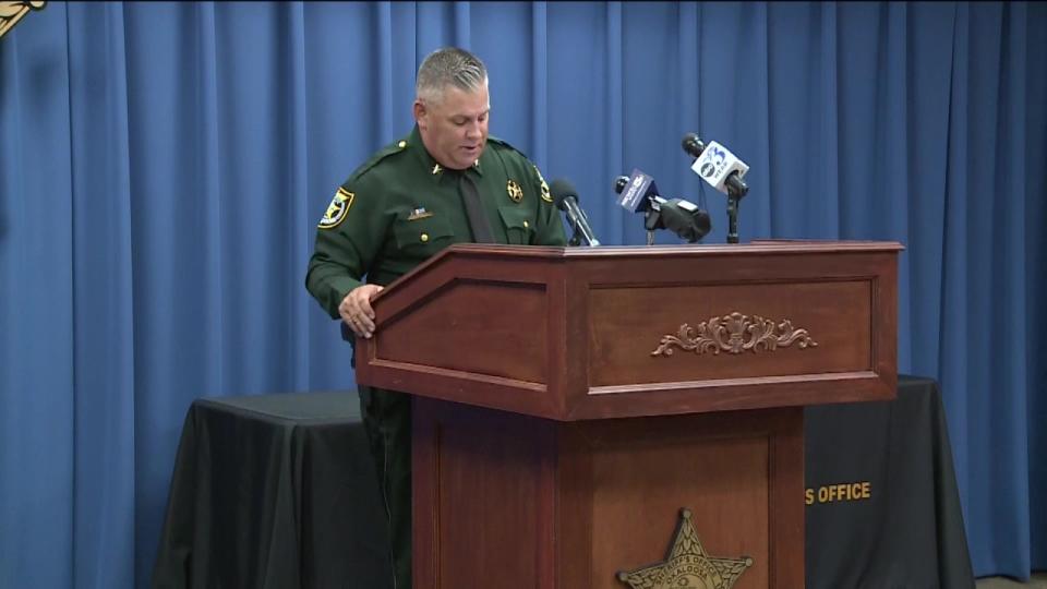 <div>Okaloosa County Sheriff Eric Aden promised transparency in the case.</div>
