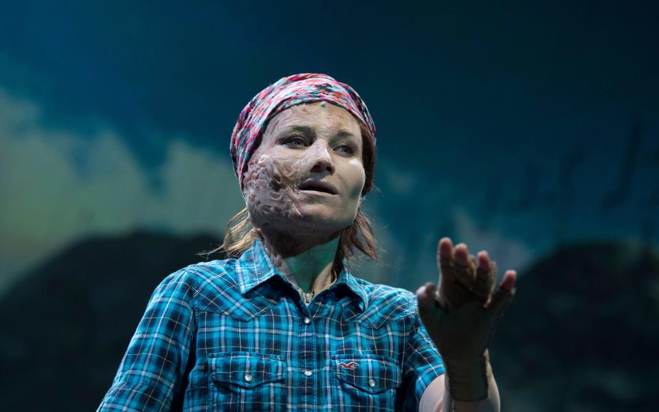 Ugly Lies the Bone, Lyttelton Theatre, London: this tale of war injuries and virtual reality is frustratingly vague