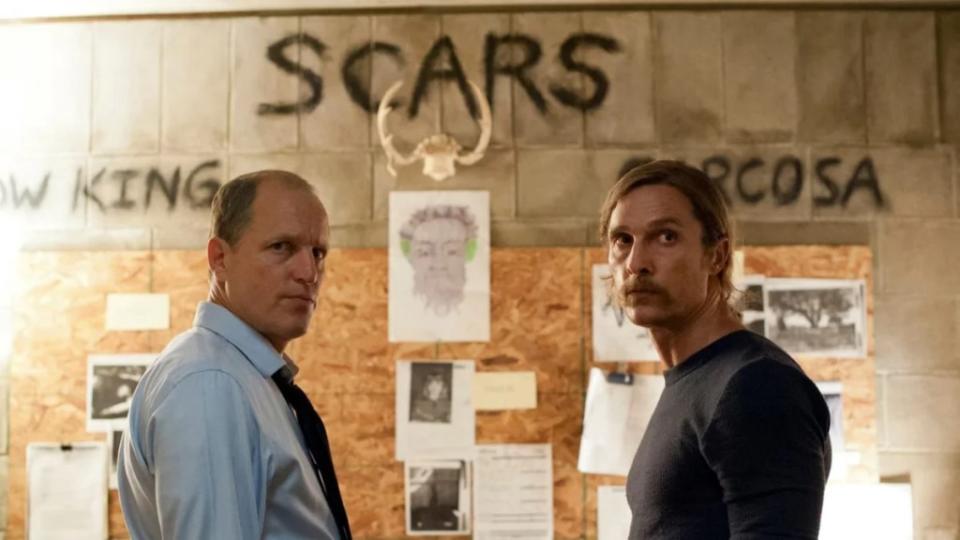 Woody Harrelson and Matthew McConaughey in True Detective