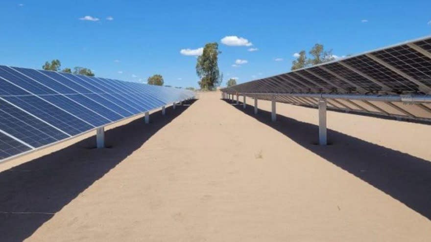 La energía solar, otro ítem en el que predominan los chinos.