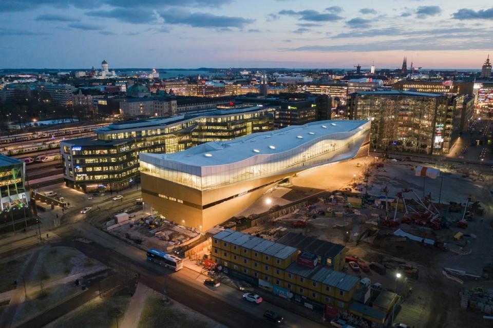 Oodi central library (Visit Finland)