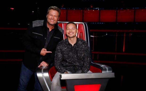 Blake Shelton, Kane Brown<p>Photo by: Trae Patton/NBC</p>