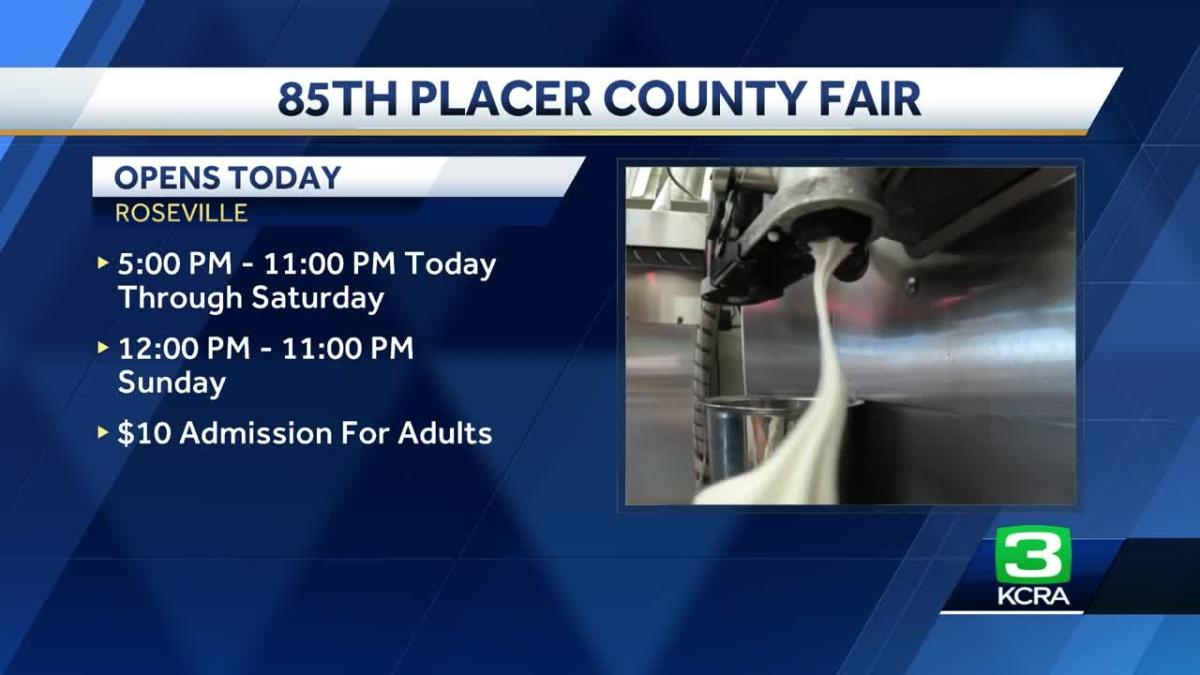 Placer County Fair, YubaSutter Fair get underway