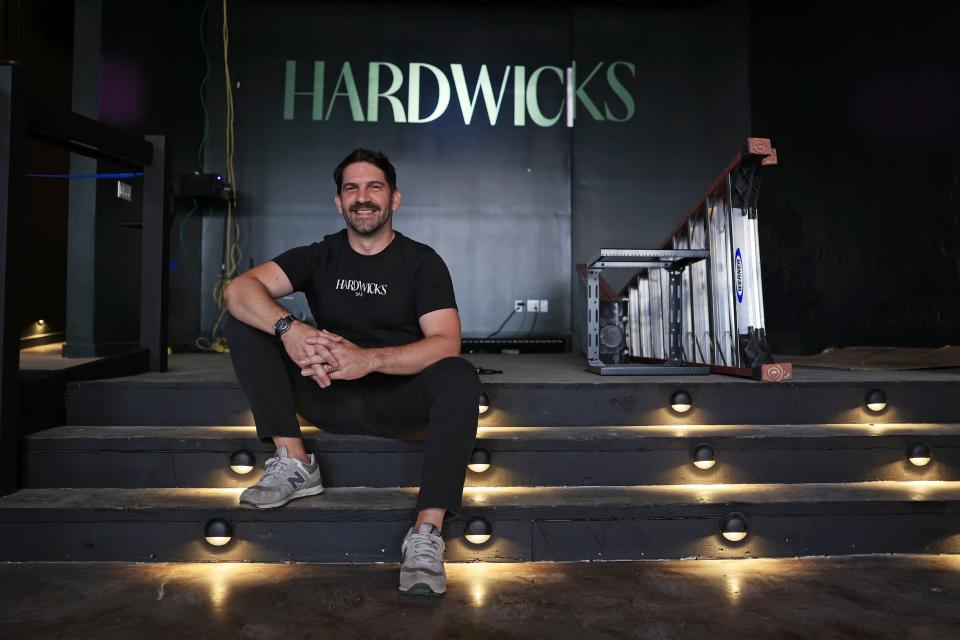 Tim Hoal, operating partner and an owner of Hardwicks Bar.