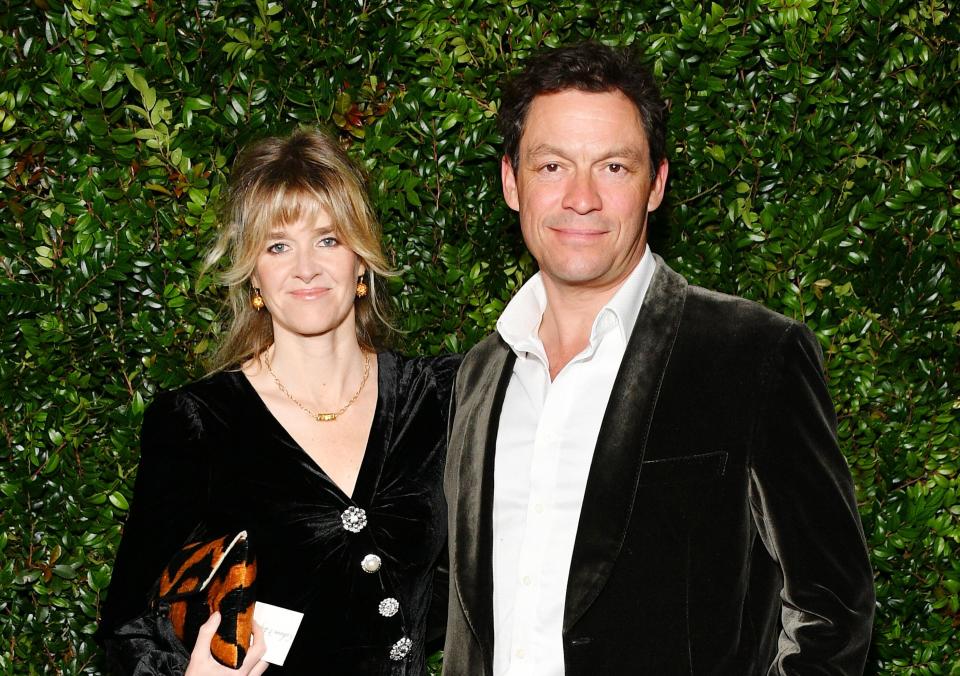 Dominic West and wife Catherine FitzGerald, pictured together in 2019. (Photo: Dia Dipasupil via Getty Images)