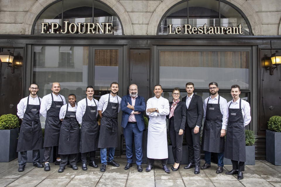 Dominique Gauthier and Team at F.P. Journe's Le Restaurant