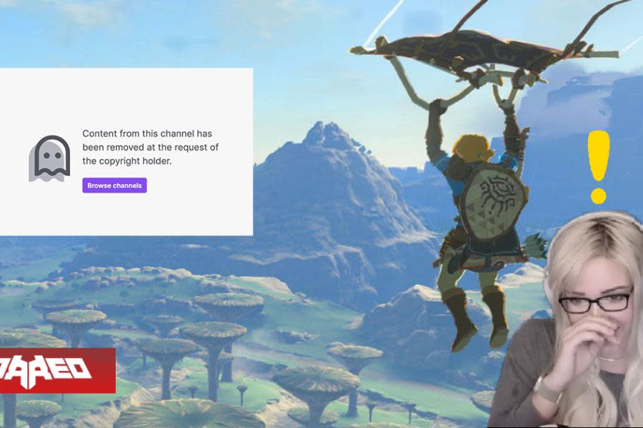 Streamer es baneada en TWITCH al mostrar gameplay de The Legend of Zelda: Tears of the Kingdom aprobado por Nintendo