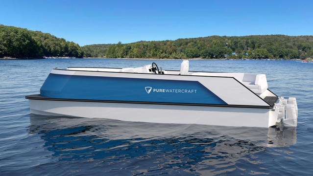 Hercules 200kW e-Drive to power new electric pontoon boats by CMG