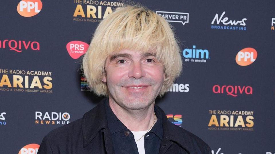 Tim Burgess from the Charlatans attending the Radio Academy ARIAS at the Theatre Royal Drury Lane, London